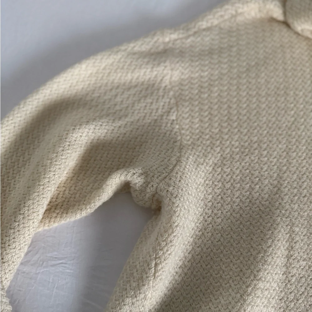 Vineyard Vines Cream Turtle Neck Sweater